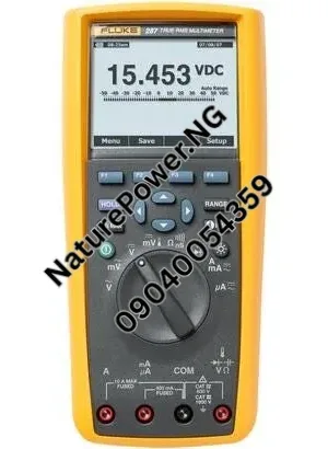 Fluke 287 Electronics Logging Multimeter Price in Nigeria Nature Solar Global Limited 🇳🇬
