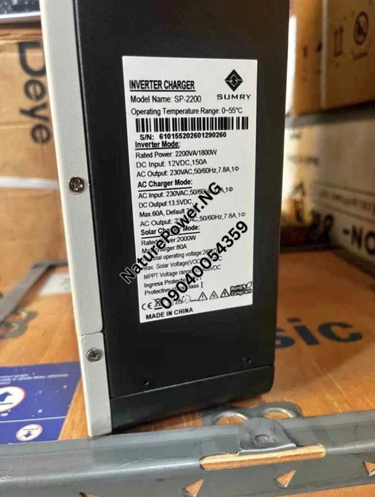 12V 2KVA Sumry Hybrid Inverter Price in Nigeria 3 12V 2KVA Sumry Hybrid Inverter Price in Nigeria Nature Solar Global Limited 3