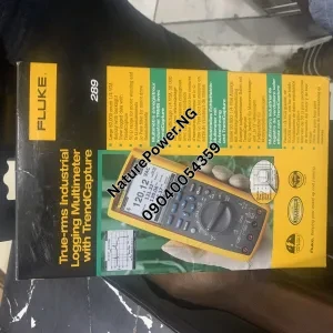 Fluke 289 True-RMS Logging Multimeter Price in Nigeria Nature Solar Global Limited 🇳🇬