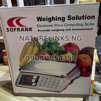 40kg Sofrank Electronic Computing Price Scale Price in Nigeria Nature Solar Global Limited 🇳🇬