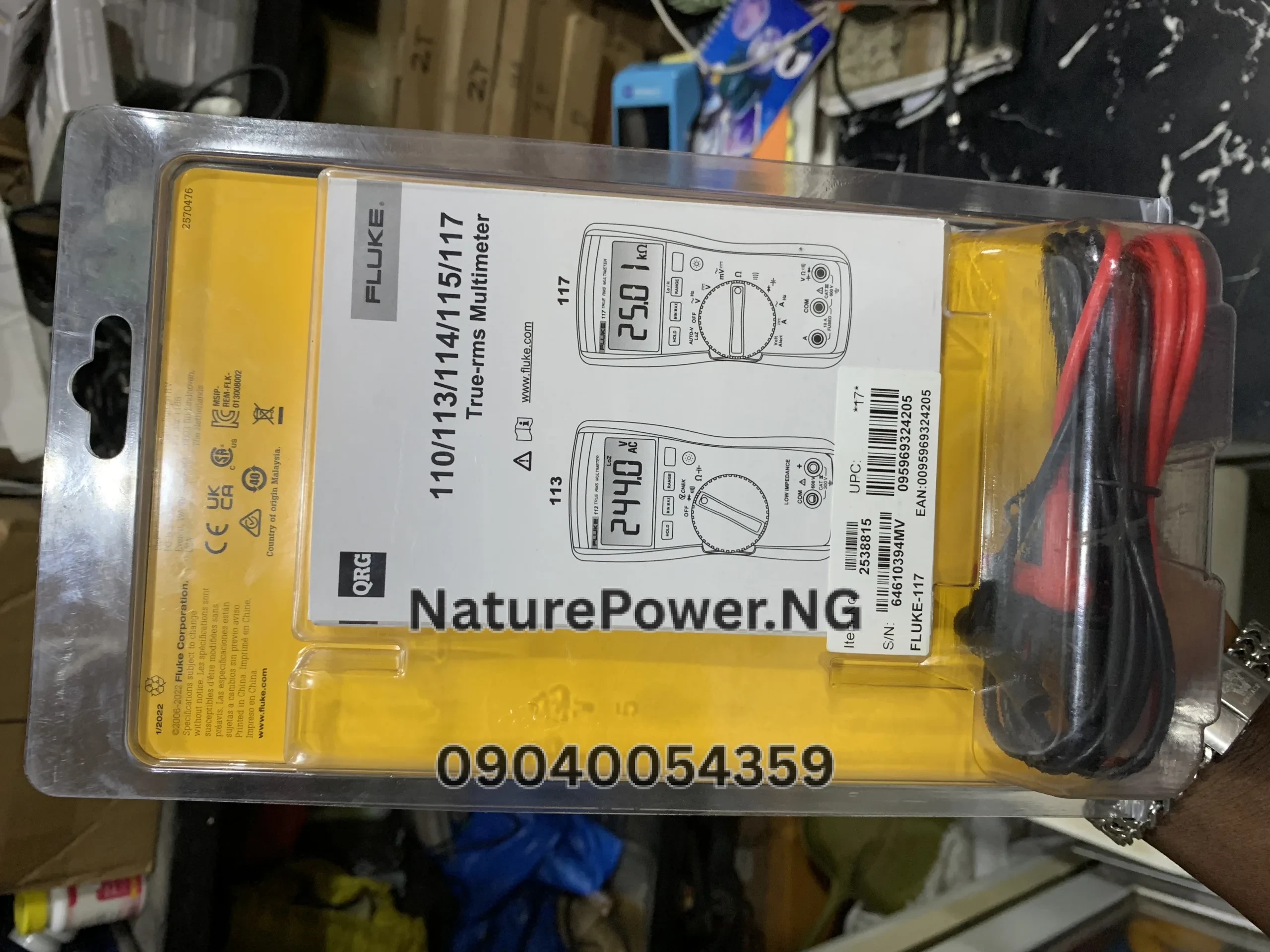 Fluke 114 Electrical Multimeter Price in Nigeria 7 Fluke 114 Electrical Multimeter Price in Nigeria Nature Solar Global Limited 7