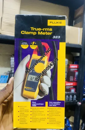 Fluke 323 True RMS Clamp Meter Price in Nigeria Nature Solar Global Limited 🇳🇬