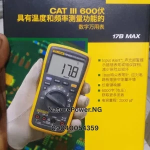 Fluke 17B Max Digital Multimeter Price in Nigeria Nature Solar Global Limited 🇳🇬