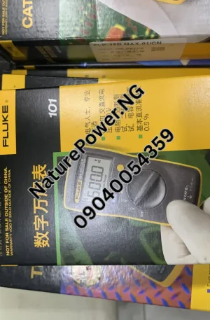 Fluke 101 Basic Digital Multimeter Price in Nigeria Nature Solar Global Limited 🇳🇬