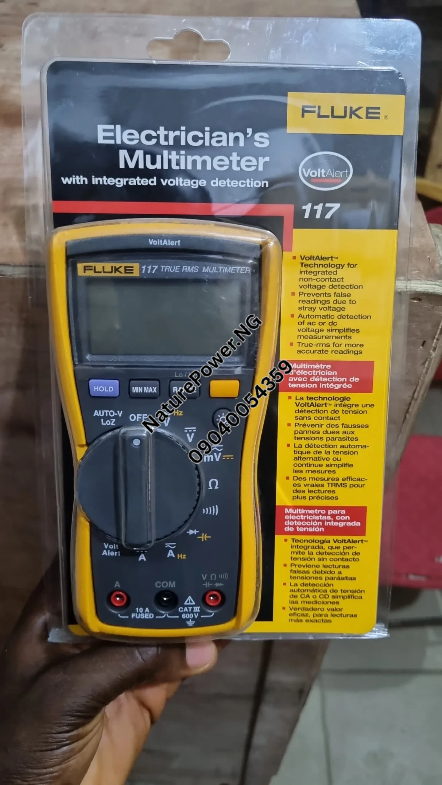 Fluke 117 Electricianâs Multimeter Price in Nigeria 8 Fluke 117 Electricianâs Multimeter Price in Nigeria Nature Solar Global Limited 8