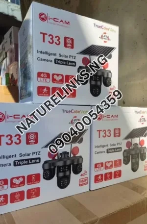 Safehome T33 Intelligent Solar PTZ Camera Price in Nigeria Nature Solar Global Limited