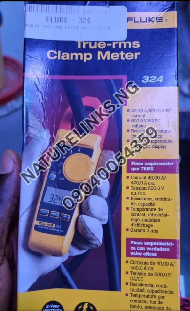Fluke 324 True-rms Clamp Meter Price in Nigeria Fluke 324 True-rms Clamp Meter Price in Nigeria Nature Solar Global Limited