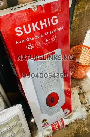 6000W Sukhig Solar Street Light [New Model] Price in Nigeria Nature Solar Global Limited 🇳🇬