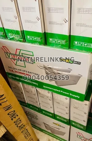 12V 180Ah ViForce Dry Cell Solar Battery Price in Nigeria Nature Solar Global Limited 🇳🇬