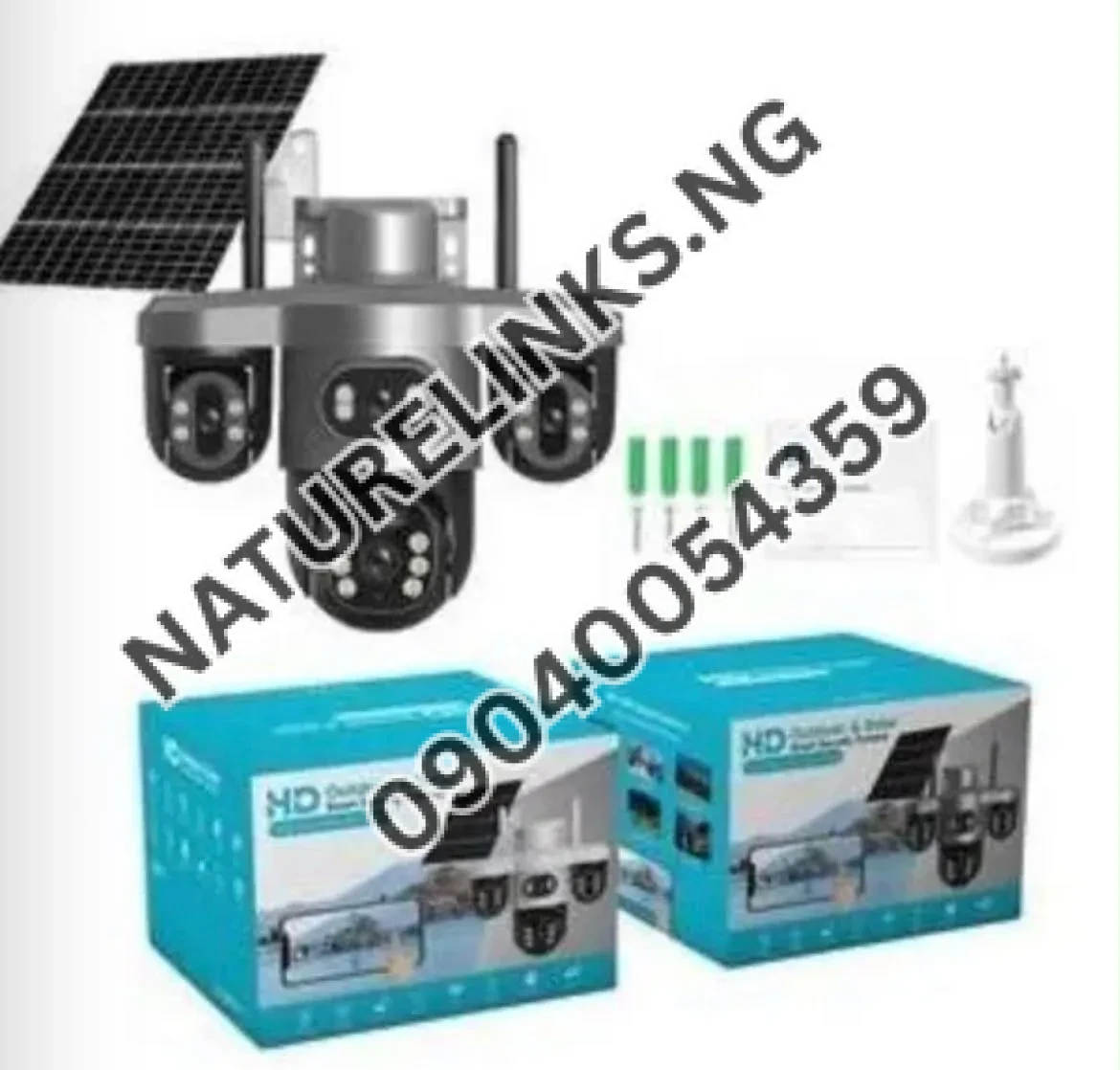 Solar-Powered Multi-Lens Outdoor PTZ Security Camera Price in Nigeria Solar-Powered Multi-Lens Outdoor PTZ Security Camera Price in Nigeria Nature Solar Global Limited