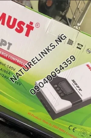 MUST MPPT 60A Solar Charge Controller Price in Nigeria Nature Solar Global Limited