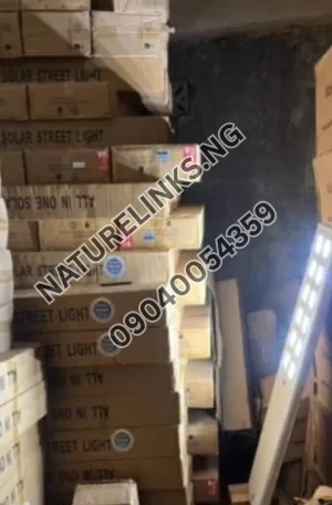 Sms products solar Street light all in one Price in Nigeria Nature Solar Global Limited 🇳🇬