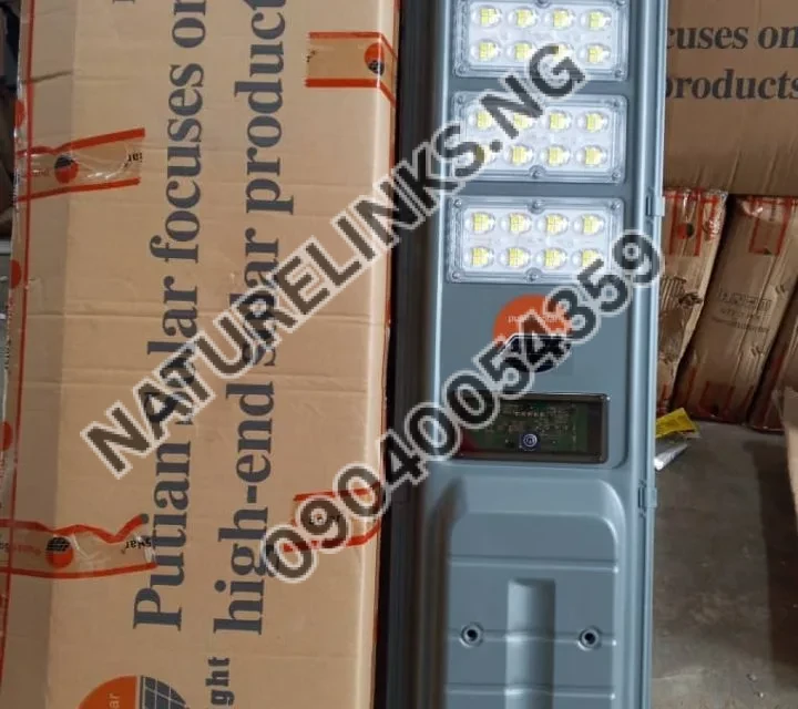Putian solar street light All in one Price in Nigeria Putian solar street light All in one Price in Nigeria Nature Solar Global Limited π³π¬