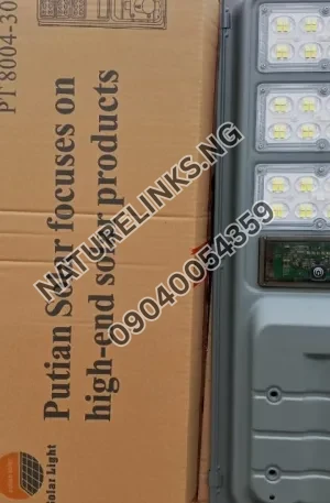 Putian solar street light All in one Price in Nigeria Nature Solar Global Limited 🇳🇬
