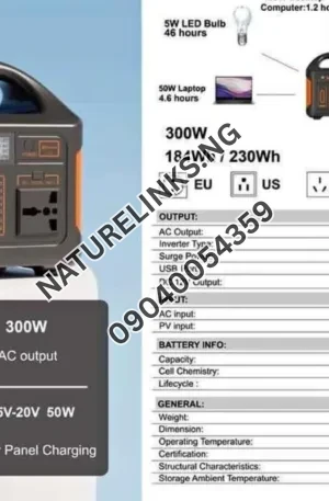 100watts Solar Generator With Panel Price in Nigeria Nature Solar Global Limited