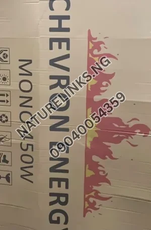 Chevron Energy Mono 450W Solar Panel Price in Nigeria Nature Solar Global Limited 🇳🇬