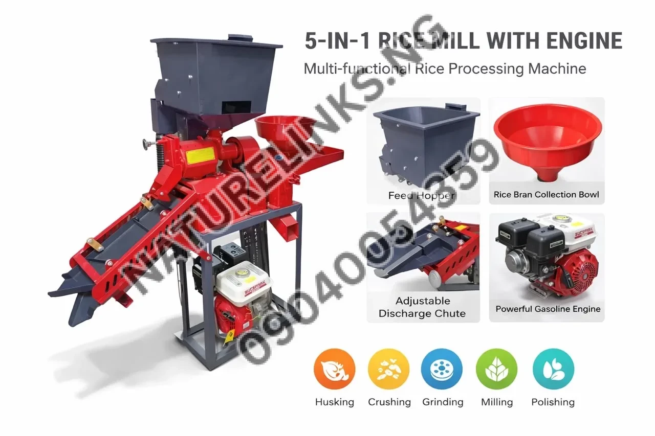 Reto 5 in 1 Rice Mill With Engine Price in Nigeria Reto 5 in 1 Rice Mill With Engine Price in Nigeria Nature Solar Global Limited π³π¬