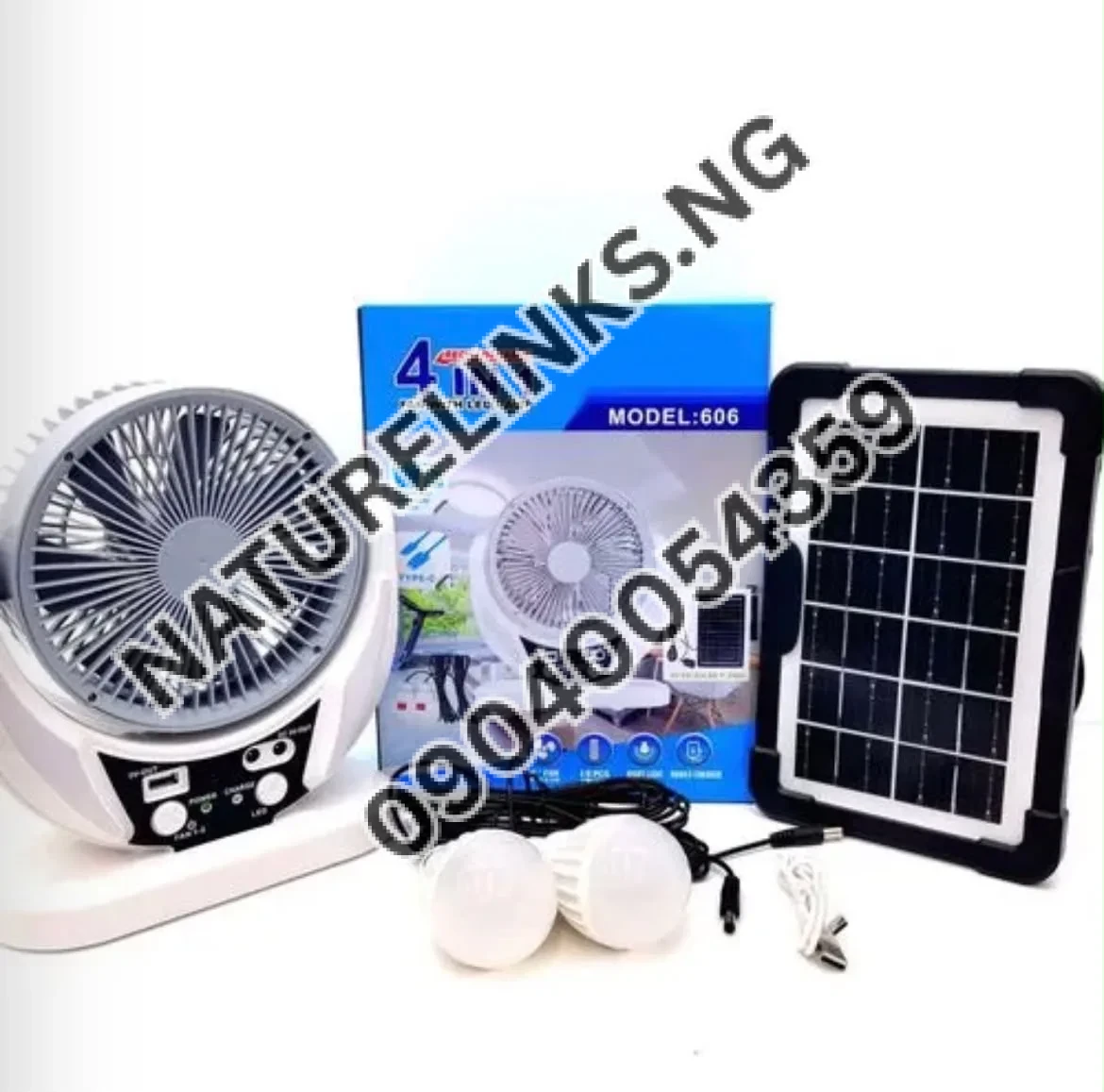 4-In-1 Rechargeable Fan With An LED Lamp Price in Nigeria 4-In-1 Rechargeable Fan With An LED Lamp Price in Nigeria Nature Solar Global Limited