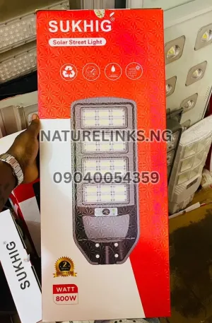 800W Sukhig Solar Street Light Price in Nigeria 800W Sukhig Solar Street Light Price in Nigeria Nature Solar Global Limited π³π¬