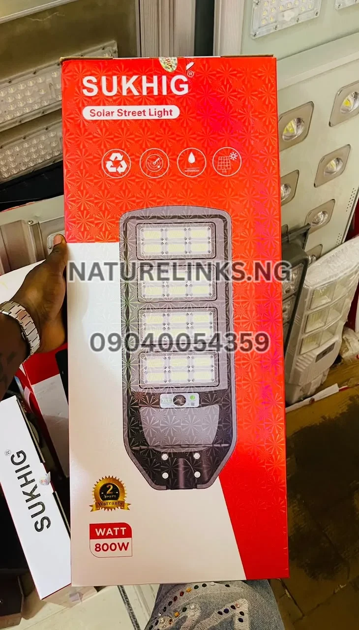 800W Sukhig Solar Street Light Price in Nigeria 3 800W Sukhig Solar Street Light Price in Nigeria Nature Solar Global Limited π³π¬ 3