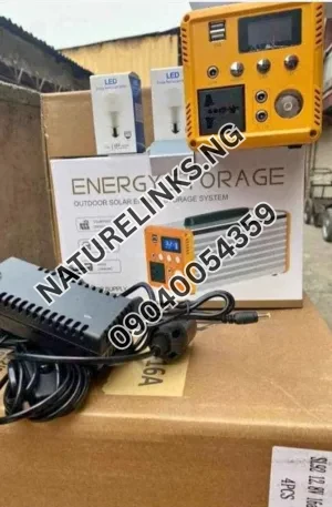 300 Watts Solar Generator with 70watts Panel Price in Nigeria Nature Solar Global Limited