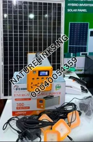 300W Solar Generator Price in Nigeria Nature Solar Global Limited