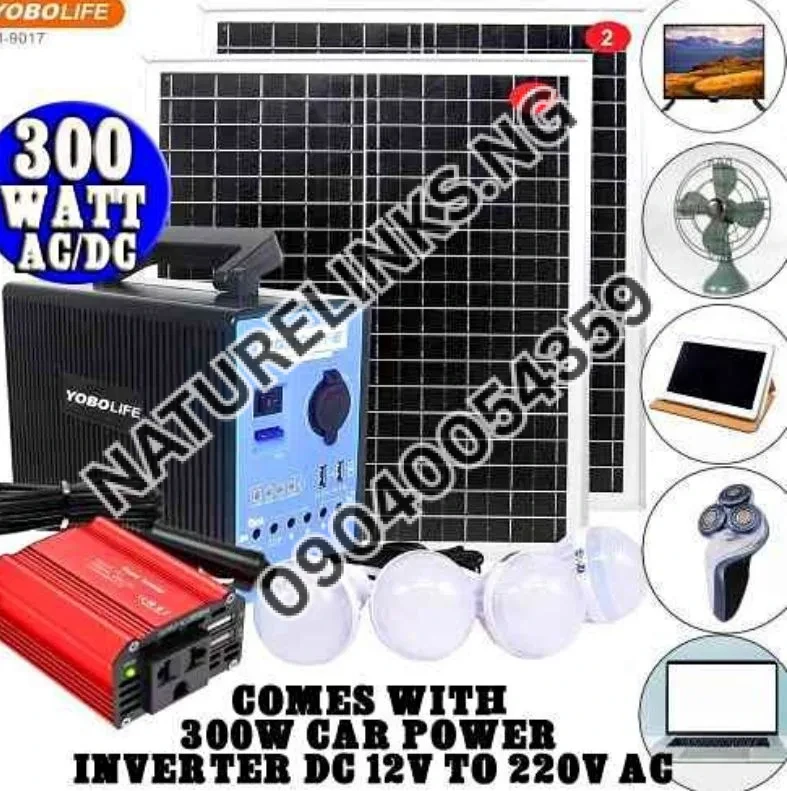 300watt Solar Generator with Double Panel Price in Nigeria 300watt Solar Generator with Double Panel Price in Nigeria Nature Solar Global Limited