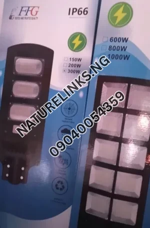 Solar Street Light 3 Eye Price in Nigeria Nature Solar Global Limited 🇳🇬