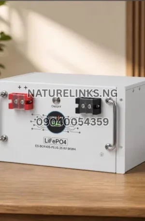 6KWH/24V LUXWATT LIFEPO4 BATTERY Price in Nigeria Nature Solar Global Limited 🇳🇬