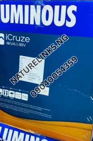 Luminous ICruze 4KVA/48V Inverter Price in Nigeria Nature Solar Global Limited
