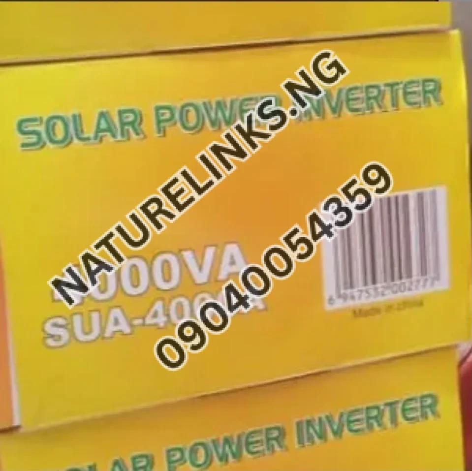 Solar Power Inverter & Charger, Model SUA-4000A Price in Nigeria Solar Power Inverter & Charger, Model SUA-4000A Price in Nigeria Nature Solar Global Limited