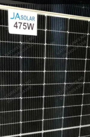 JA Solar 475W Solar Panel Price in Nigeria Nature Solar Global Limited 🇳🇬