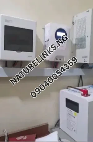 Vera WV Series Hybrid Solar Inverter And A CWURTH ENERGY LiFePO4 Battery Price in Nigeria Nature Solar Global Limited