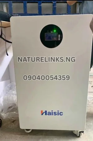 30KWH/48V HAISIC LIFEPO4 BATTERY Price in Nigeria Nature Solar Global Limited 🇳🇬