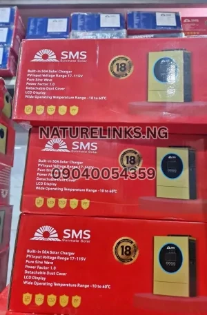 SMS 1.2kVa Hybrid Solar Inverter Price in Nigeria Nature Solar Global Limited 🇳🇬