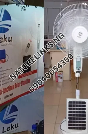 Leku Solar Standing Fan Price in Nigeria Nature Solar Global Limited