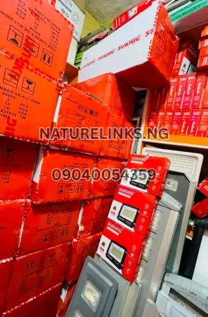 300W Sukhig Solar Flood Light Price in Nigeria Nature Solar Global Limited 🇳🇬
