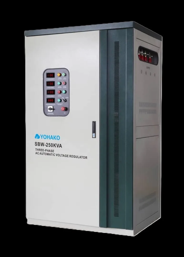 Yohako Automatic Voltage Regulator 250KVA (Model: SBW250KVA) Price in Nigeria Yohako Automatic Voltage Regulator 250KVA (Model: SBW250KVA) Price in Nigeria Nature Solar Global Limited