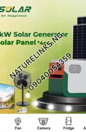 3.6kwh Colasolar generator Price in Nigeria Nature Solar Global Limited 🇳🇬