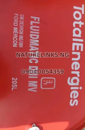 TotalEnergies FLUIDMATIC DIII MV GM DEXRON IIIG/IIH FORD MERCON 205L Price in Nigeria Nature Solar Global Limited 🇳🇬