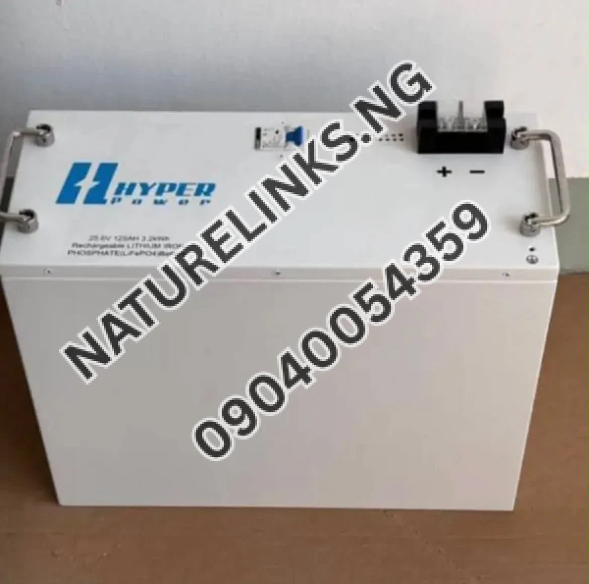 3kWh 24V Hyper Power Lithium Iron Phosphate (LiFePO4) Battery Price in Nigeria 3kWh 24V Hyper Power Lithium Iron Phosphate (LiFePO4) Battery Price in Nigeria Nature Solar Global Limited