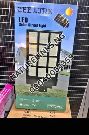 SOLAR STREET LIGHT IP67 Price in Nigeria Nature Solar Global Limited