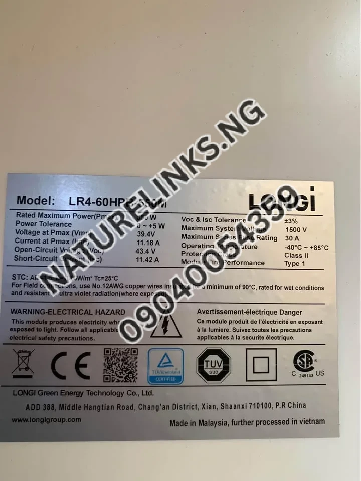 550w Solar Panel Halfcut mono Price in Nigeria 3 550w Solar Panel Halfcut mono Price in Nigeria Nature Solar Global Limited 3