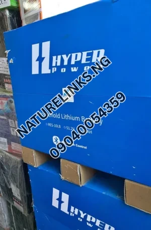 HYPER power LITHIUM ION BATTERIE 10KWH/51.2V Price in Nigeria Nature Solar Global Limited