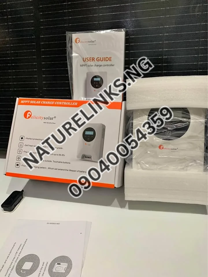 Felicity solar charge controller 60A/12v/24v/48v Price in Nigeria Felicity solar charge controller 60A/12v/24v/48v Price in Nigeria Nature Solar Global Limited