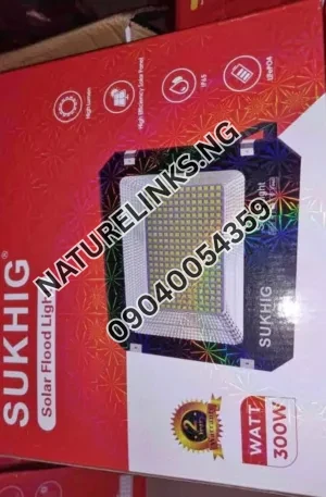 SOLAR FLOODLIGHT Price in Nigeria Nature Solar Global Limited 🇳🇬