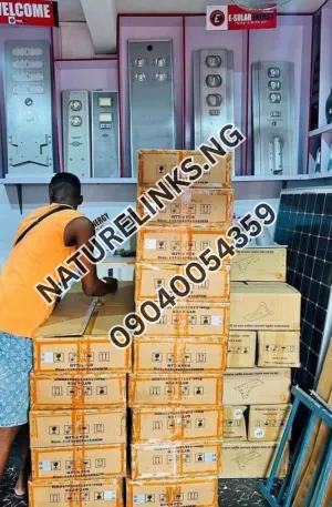 ALL IN ONE SOLAR STREET LIGHT Price in Nigeria Nature Solar Global Limited 🇳🇬