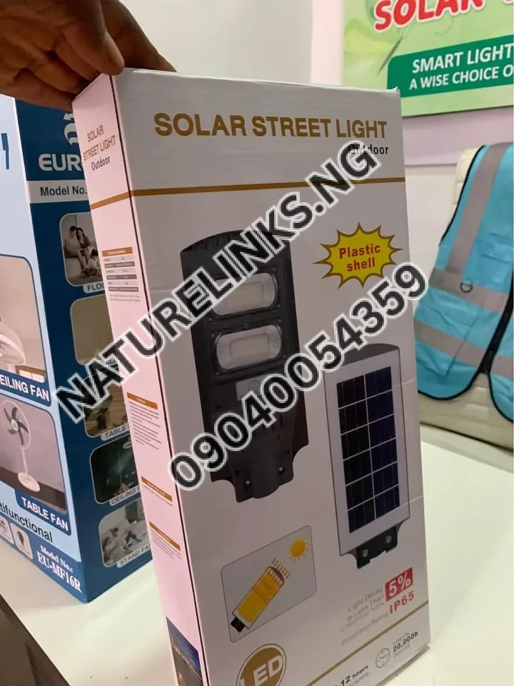 SOLAR STREET LIGHT Price in Nigeria SOLAR STREET LIGHT Price in Nigeria Nature Solar Global Limited