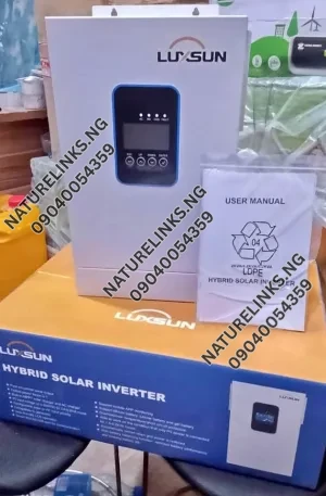 6.2 LUXSUN SOLAR INVERTER HYBRID Price in Nigeria Nature Solar Global Limited 🇳🇬