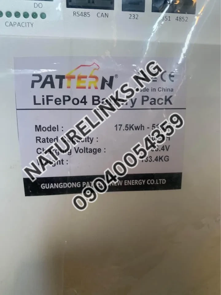 17.5KWH LITHIUM ION BATTERY Price in Nigeria 2 17.5KWH LITHIUM ION BATTERY Price in Nigeria Nature Solar Global Limited 2